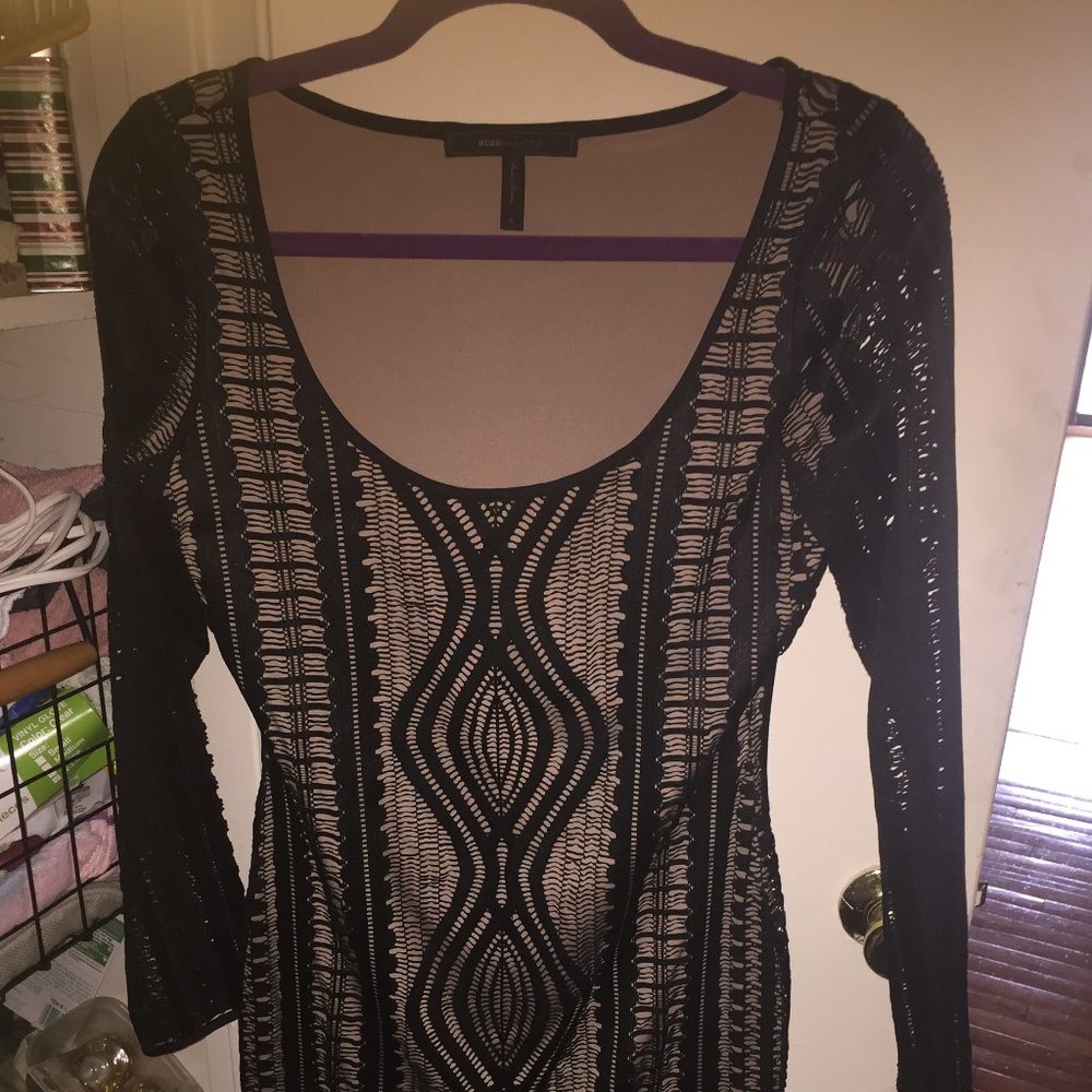 Black, lace 'Tanya' dress